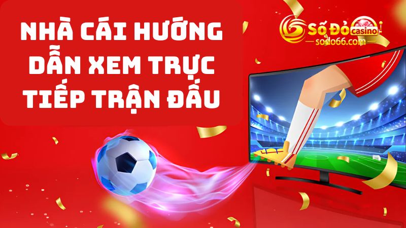 hướng dẫn xem trực tiếp game SODO66