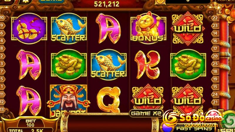 Game nổ hũ SODO66 Tứ đại thần thú hấp dẫn